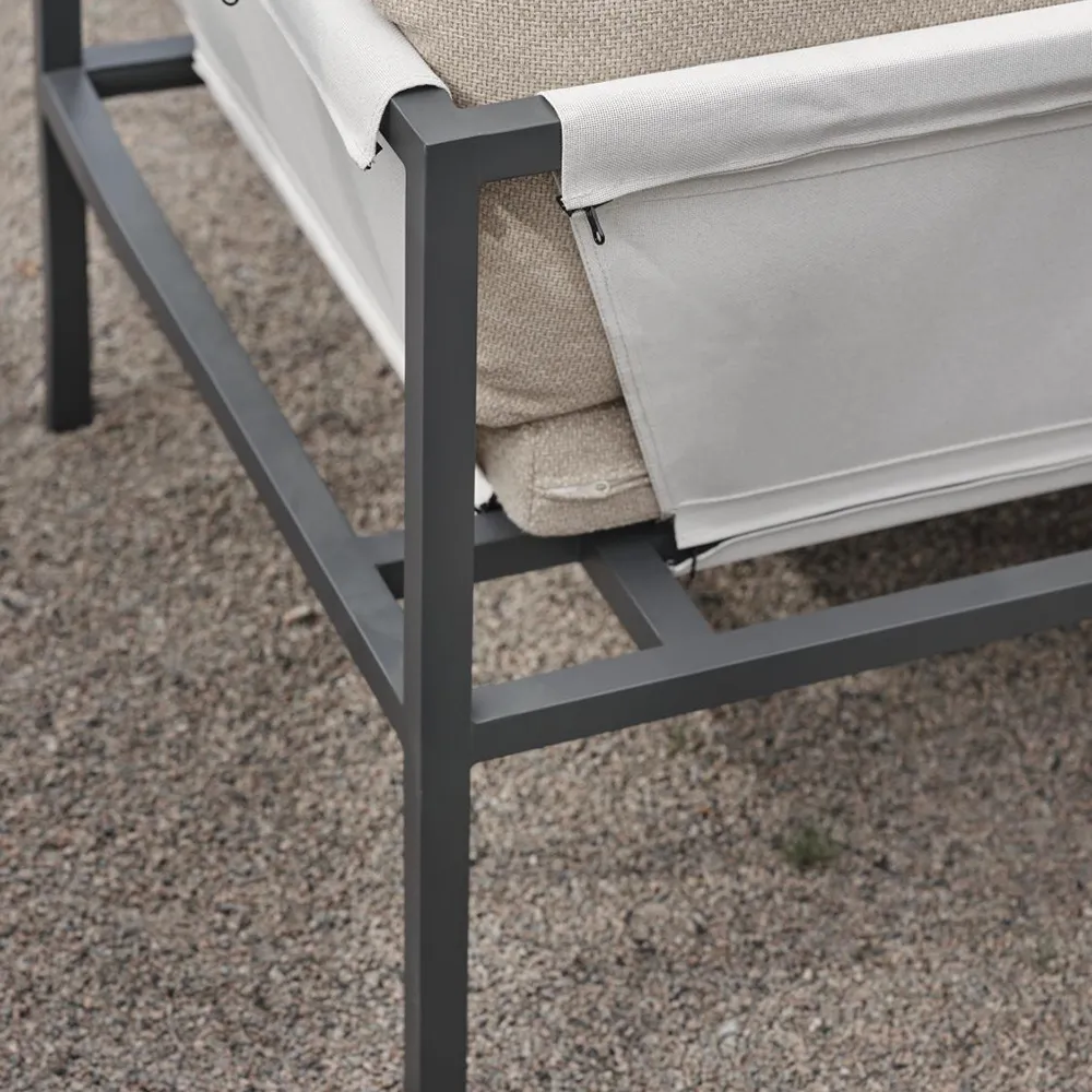 Allie Cornersofa Barley/Anthracite