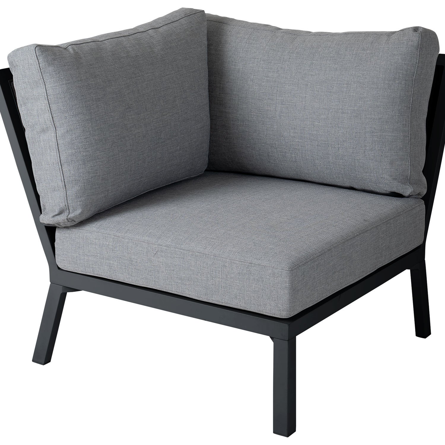 Samvaro corner piece anthracite/pearl grey