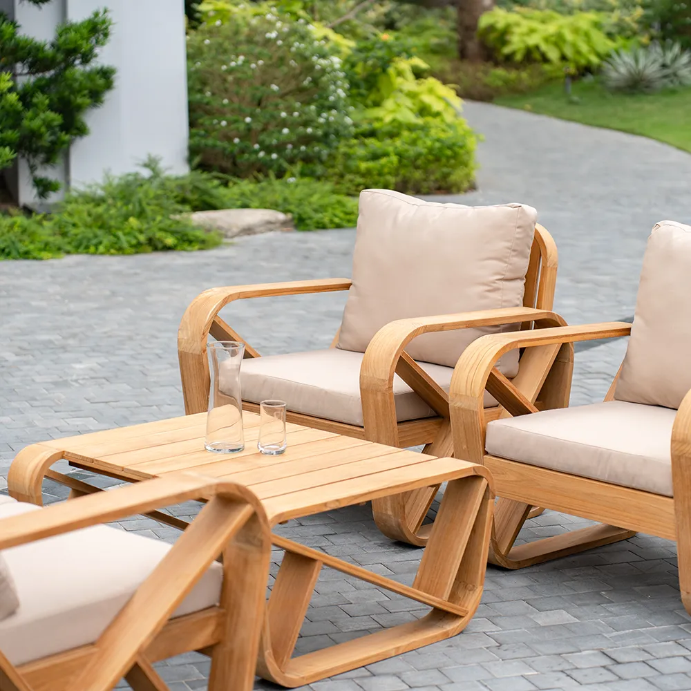 Bålamöllan lounge chair incl. cushions green