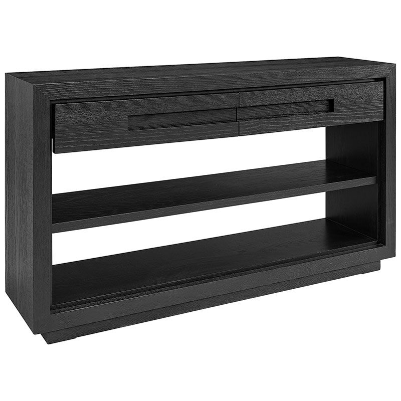 Hunter Console Table M Drawers Black