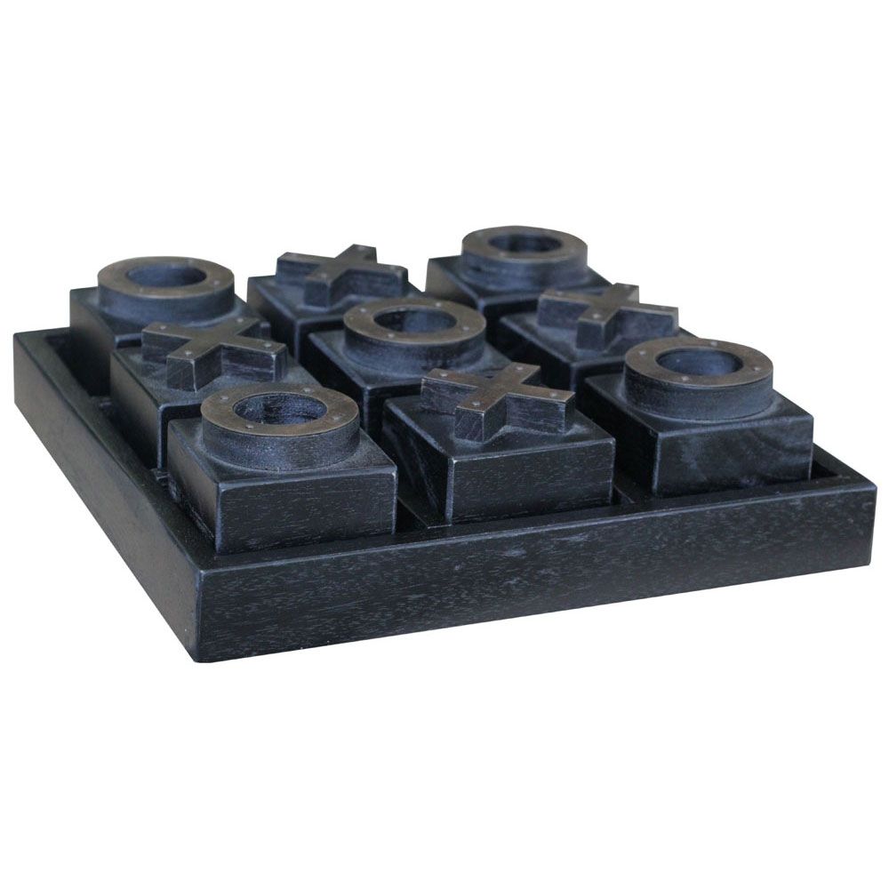 Criss Cross Decoration Black