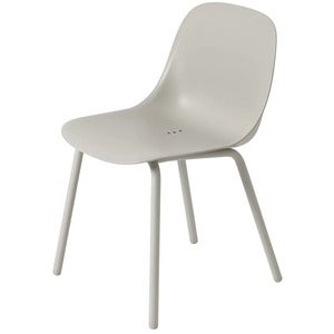 Fiber Outdoor Dining Chair Grey 