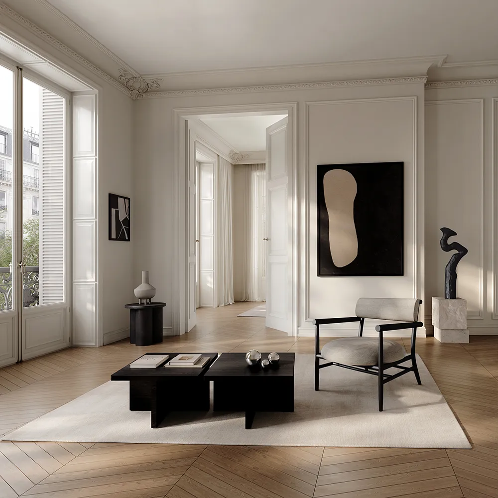 Big Foot Table, Tall - Coffee