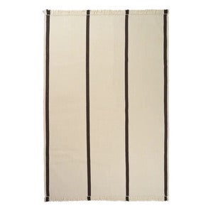 Calm Kelim Mat 200x300 cm - Off-white/Coffee