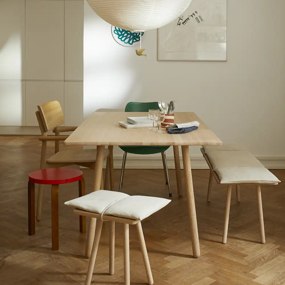 Georg Dining Table 155x90 cm Oiled Oak