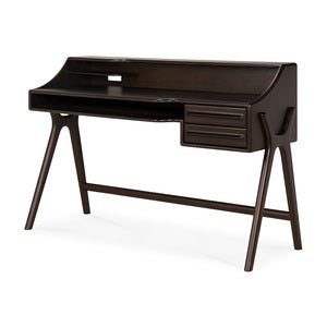 Flow Desk Mahogany