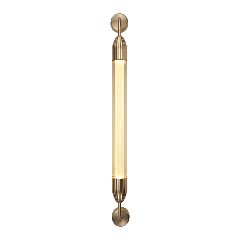 Lemon Squeeze Wall Lamp Single 94 cm Brass