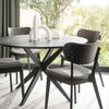 Calverton dining table Ø120 cm black oak