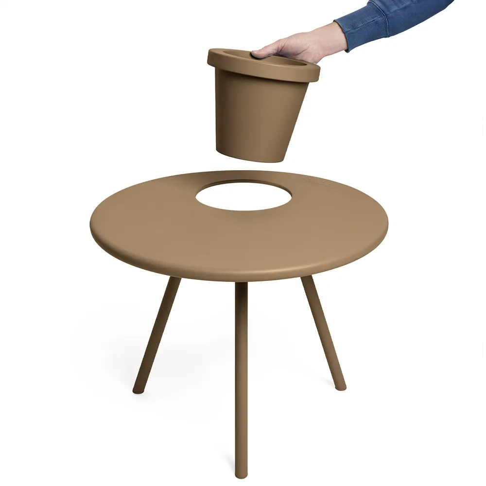 Bakkes side table mochaccino