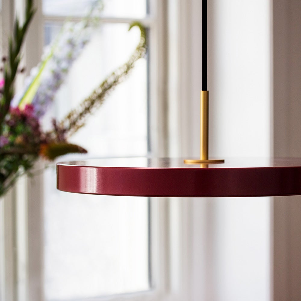 Asteria Pendant lamp Medium Ø43 cm Ruby Red