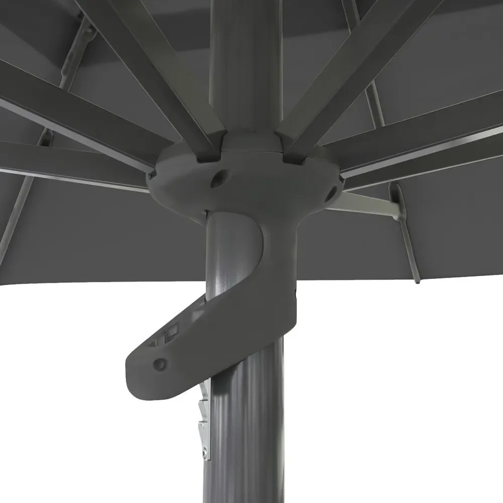 Mozzo parasol 400x400 cm Grey/Anthracite