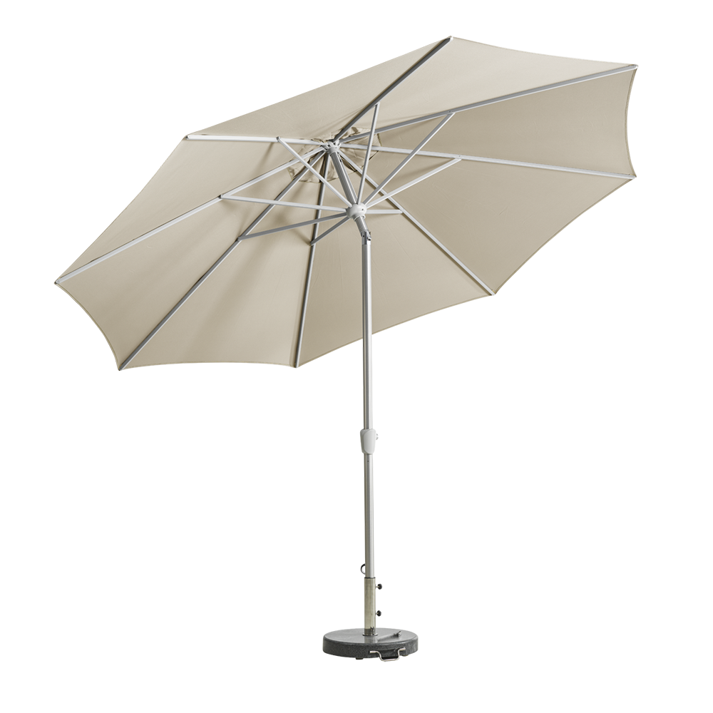 ABRIOLA - Parasol Ø330 cm - Taupe