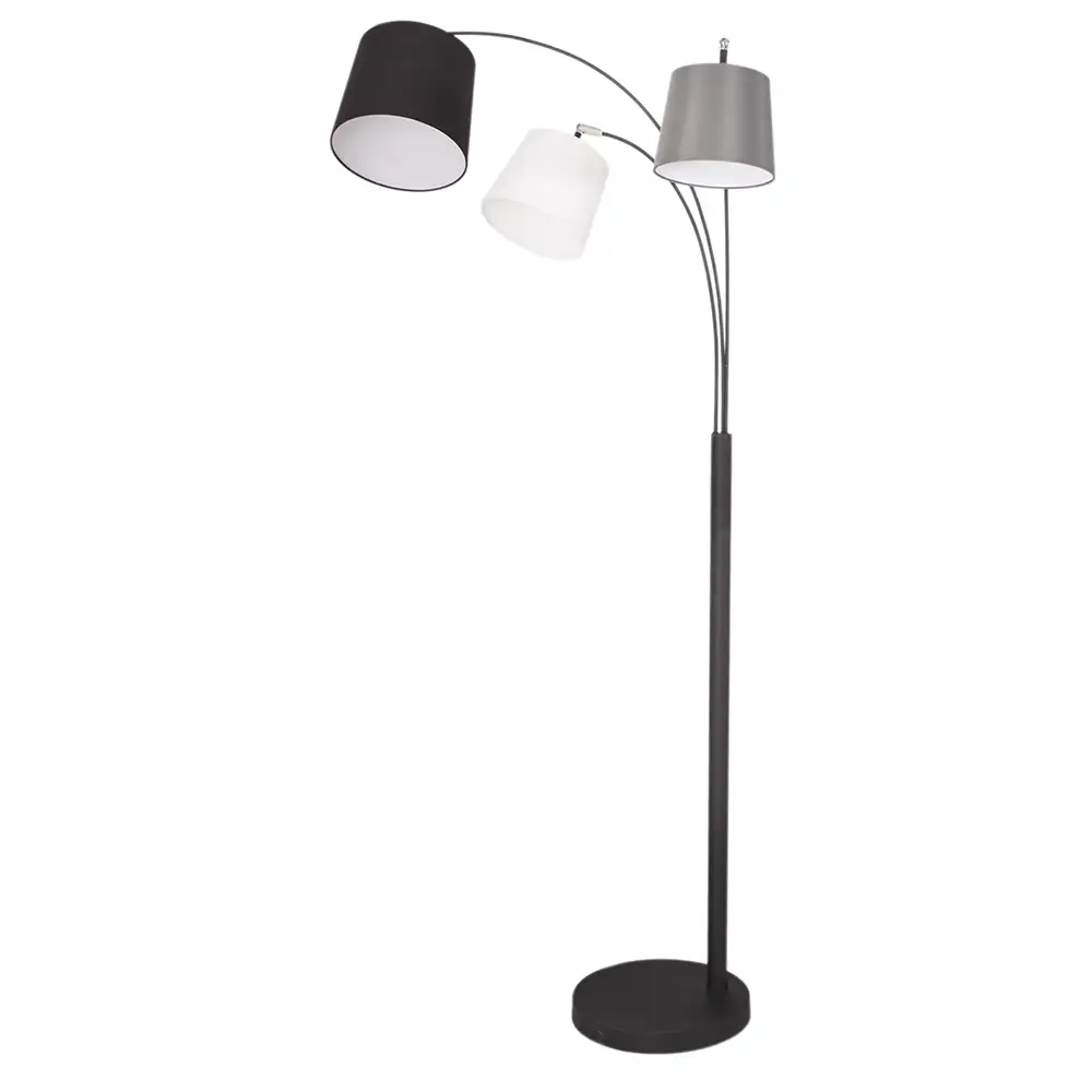 Foggy floor lamp 3 Sand black