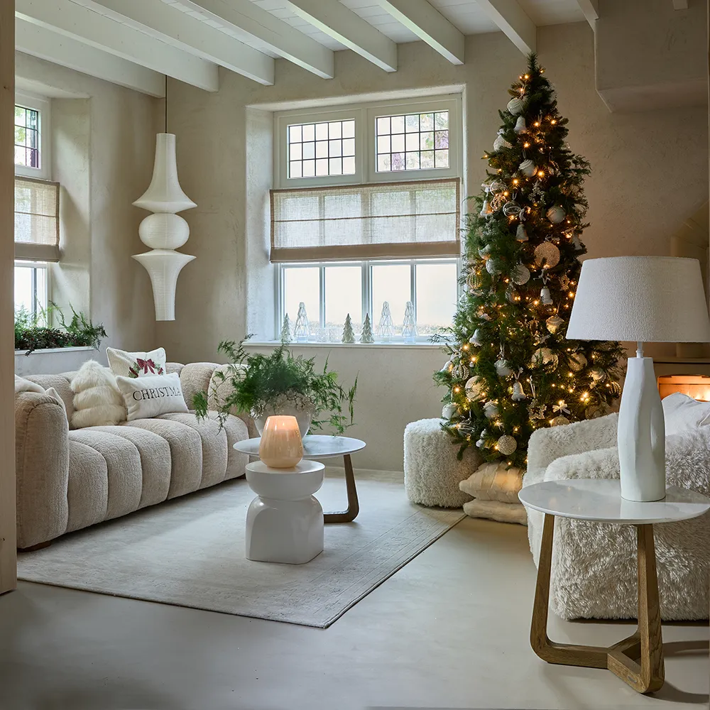 Footstool Bowery White Lion