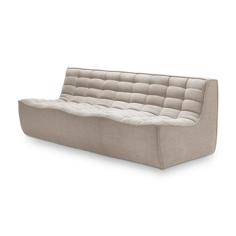N701 3-seater sofa Beige