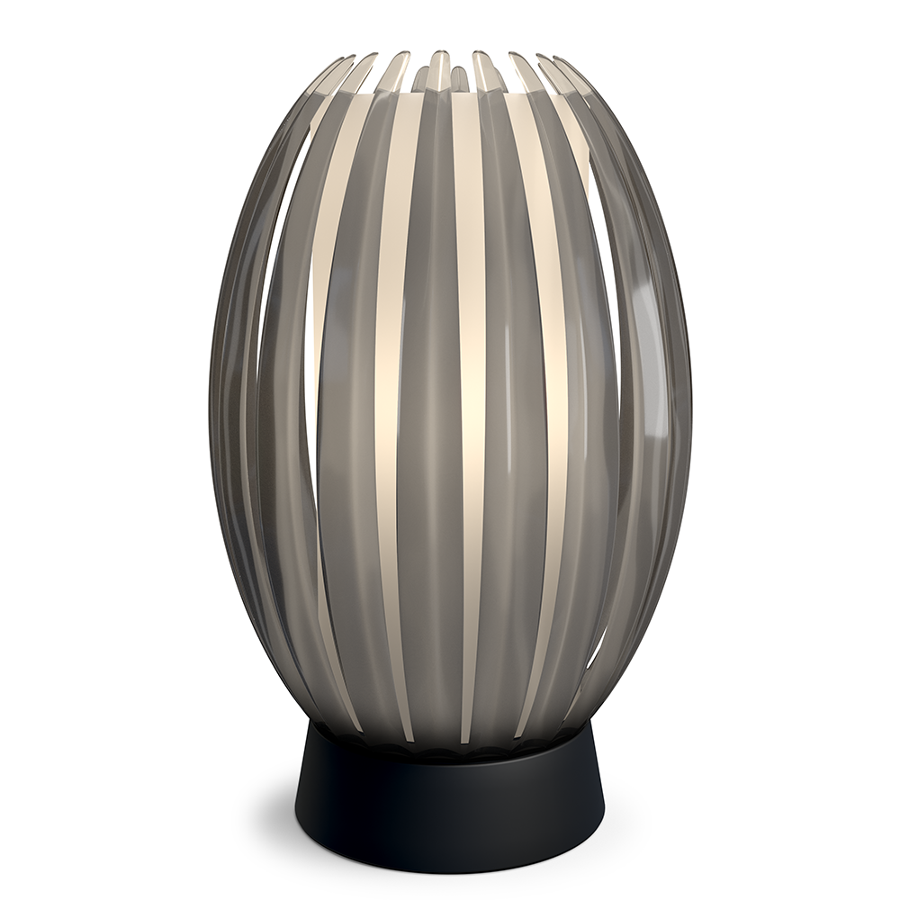 Tentacle Table Lamp M Black/Smoke E27