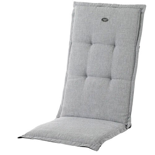 Canyon 6 cm Recliner cushion structured dralon Titanium grey