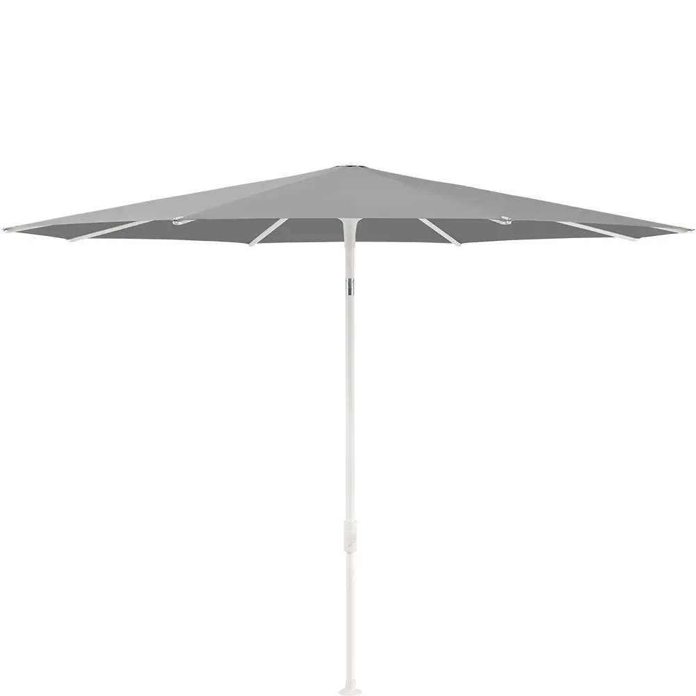 Smart parasol 250 cm matt white Cat.5 509 Slate
