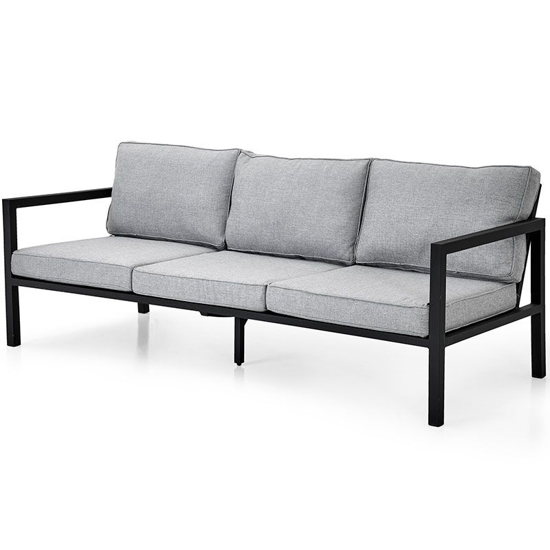 Belfort sofa black/grey