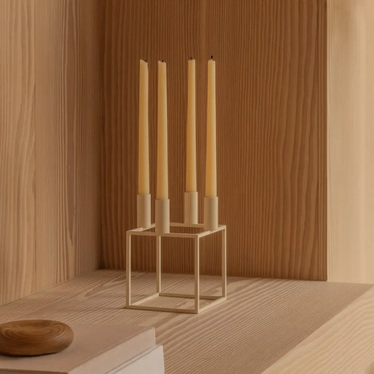 Kubus Candleholder Kubus 4 - Ivory