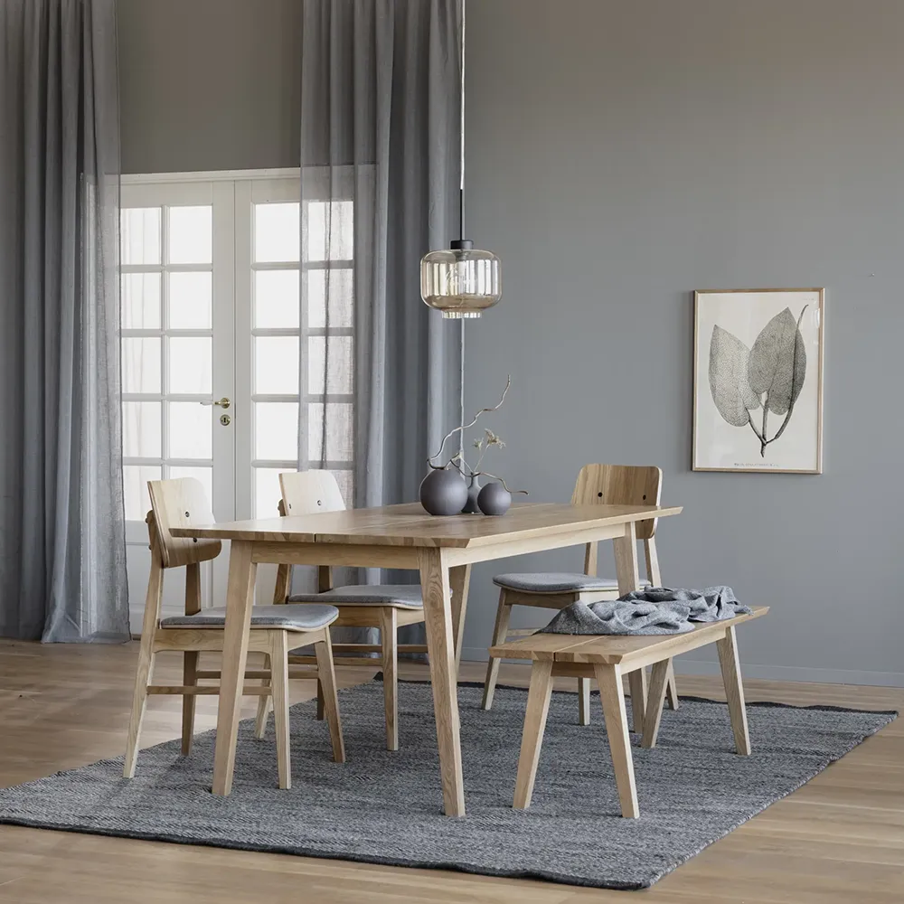 Melfort dining table 180x90 cm oak