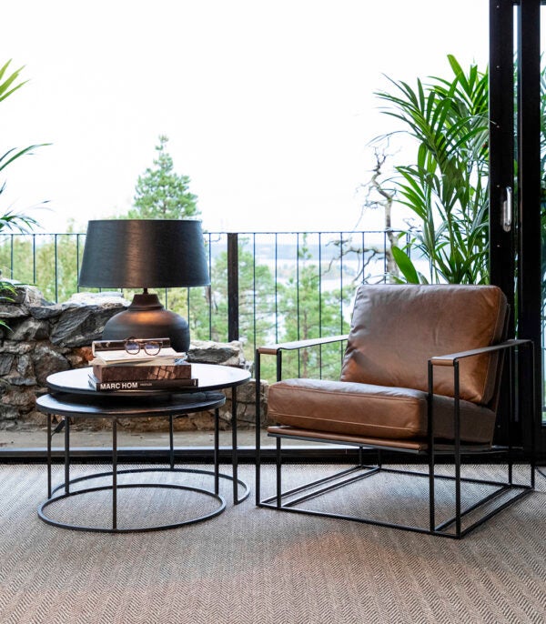 Bellagio armchair Chocolate Brown