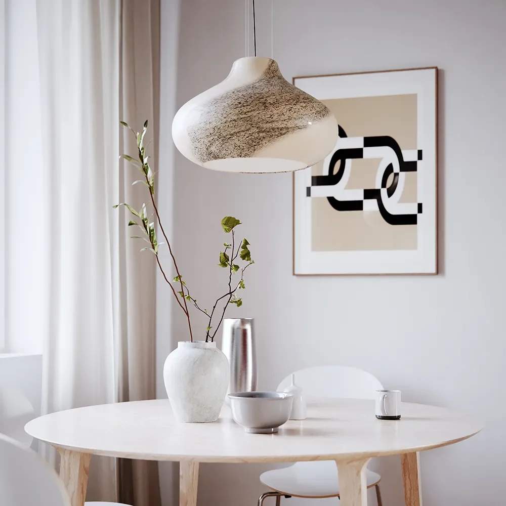 Mira ceiling light Ø45cm Natural