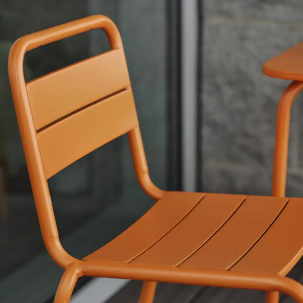 Nera coffee chair child orange