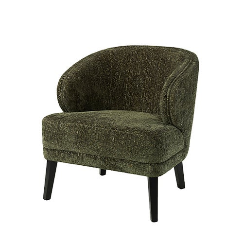 Barrington fabric armchair - Pietra forest
