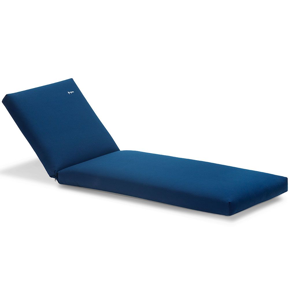 Waterproof Sunbed Cushion Blue