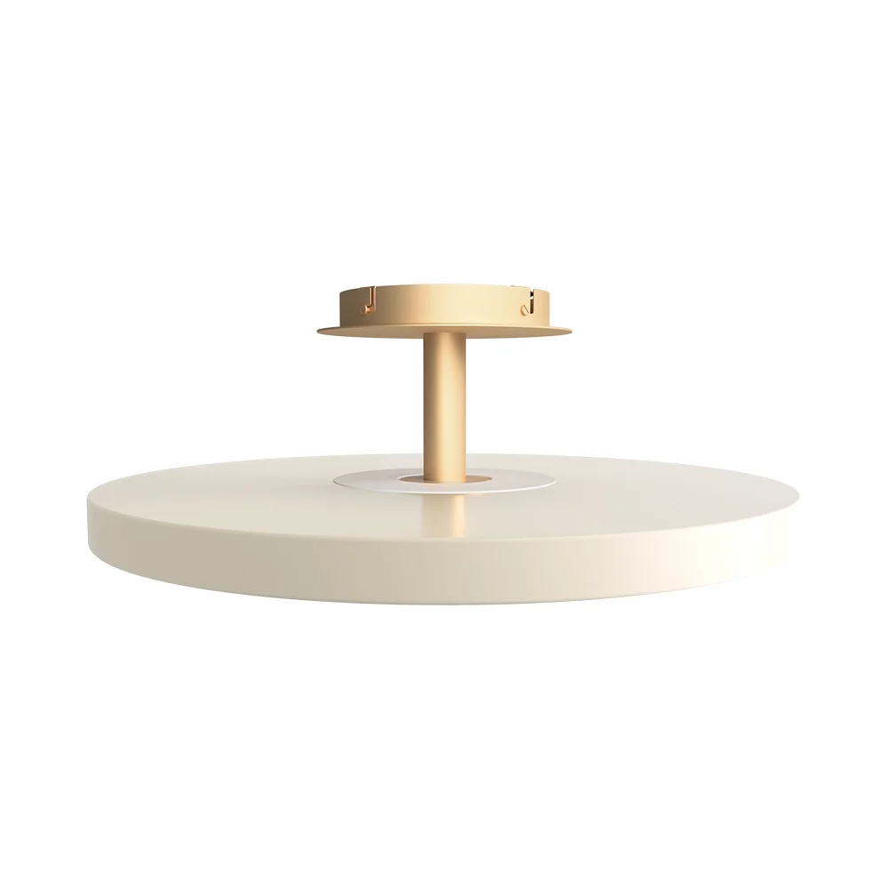 Asteria Up Ceiling lamp L Ø60 cm Pearl White