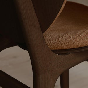 A Conversation Piece Dining chair Dark Oak/Sugar Brown