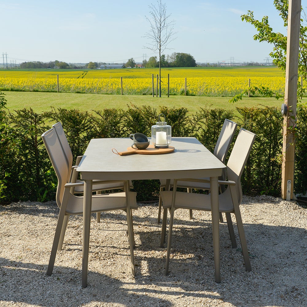 Alnö dining table 90x150 cm Taupe