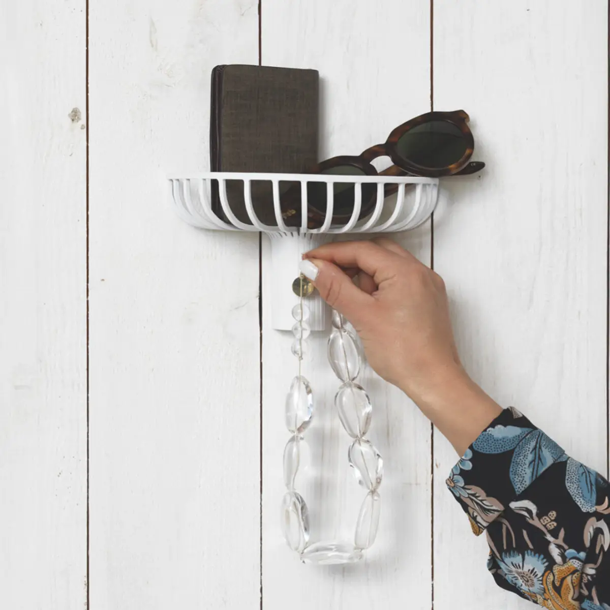 Lunett Objects key holder white