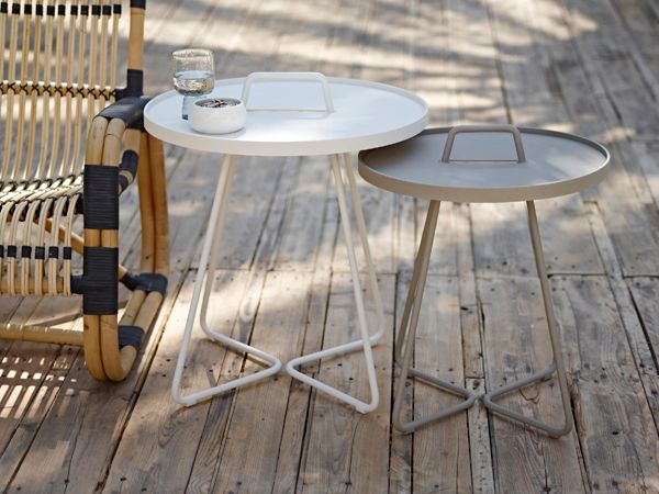 Curve lounge armchair Natural