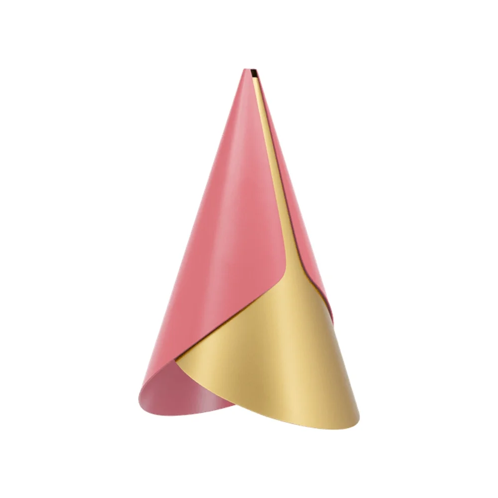 Cornet Lampshade Nuance Rose/Brass