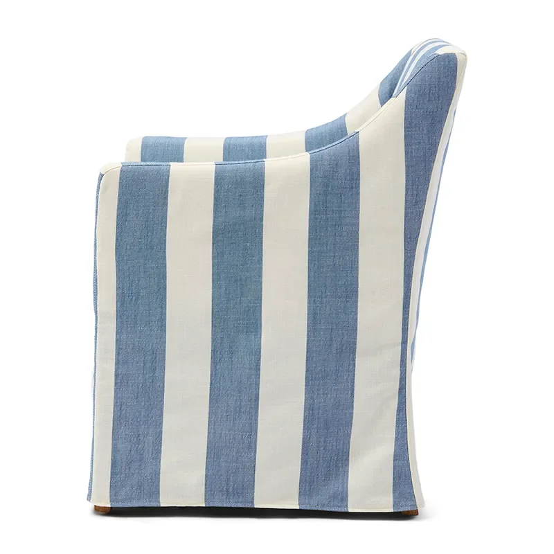 Firenze dining chair CVR fren BlueStripe