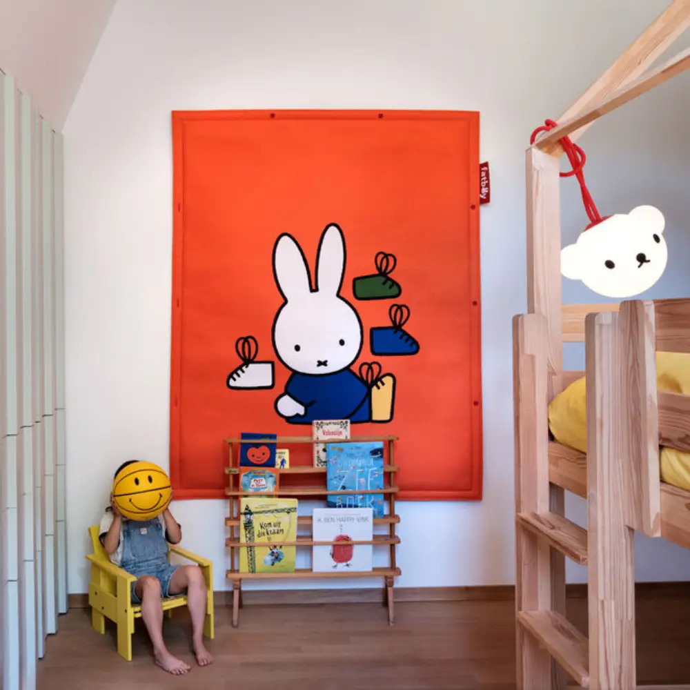 flying carpet x Miffy play mat 180x140 cm orange