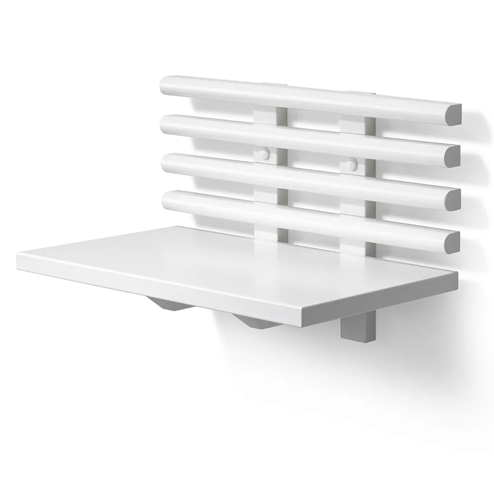 Zana Bedside Table White lacquered birch