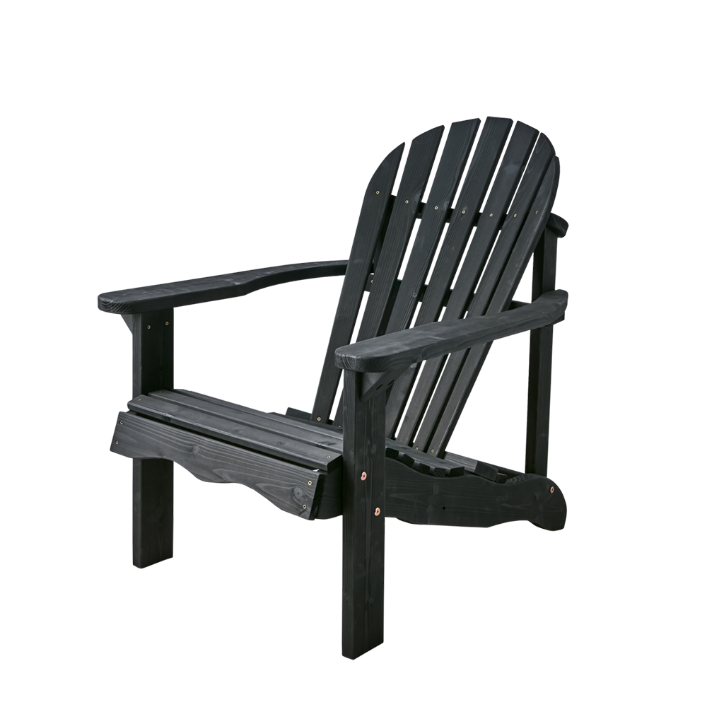 SKULE deck chair Black