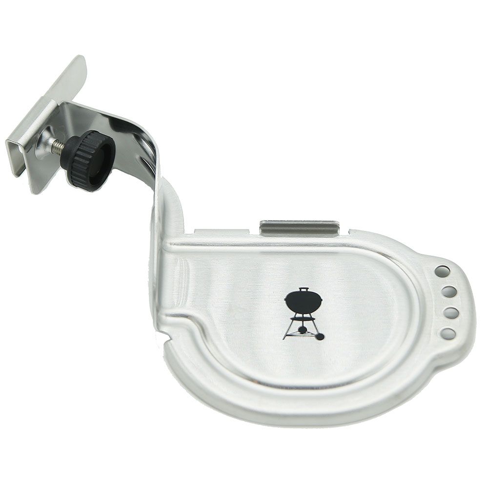 Ice grill holder for briquette grill