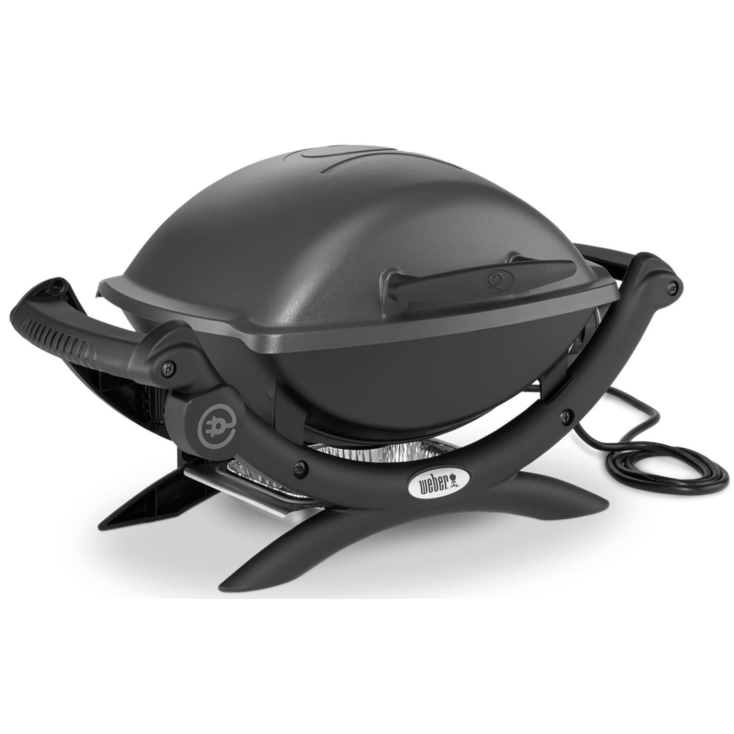 Q1400 electric grill dark grey
