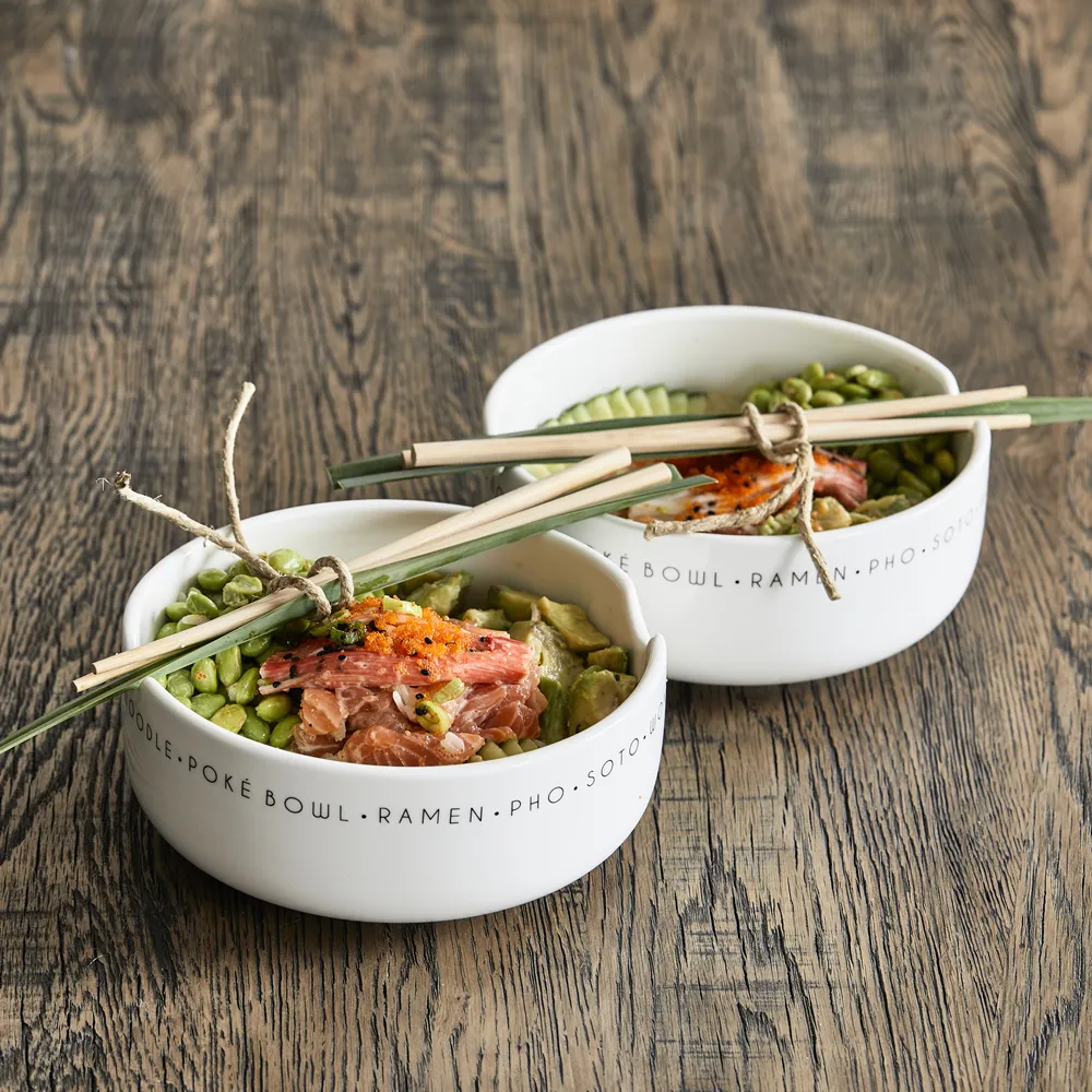 Bowl RM Loves Soul Food in porcelain