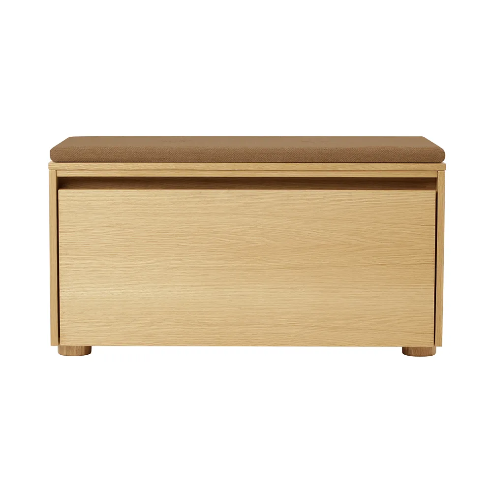 Storage Bench Hideaway Oak – Sugar Brown