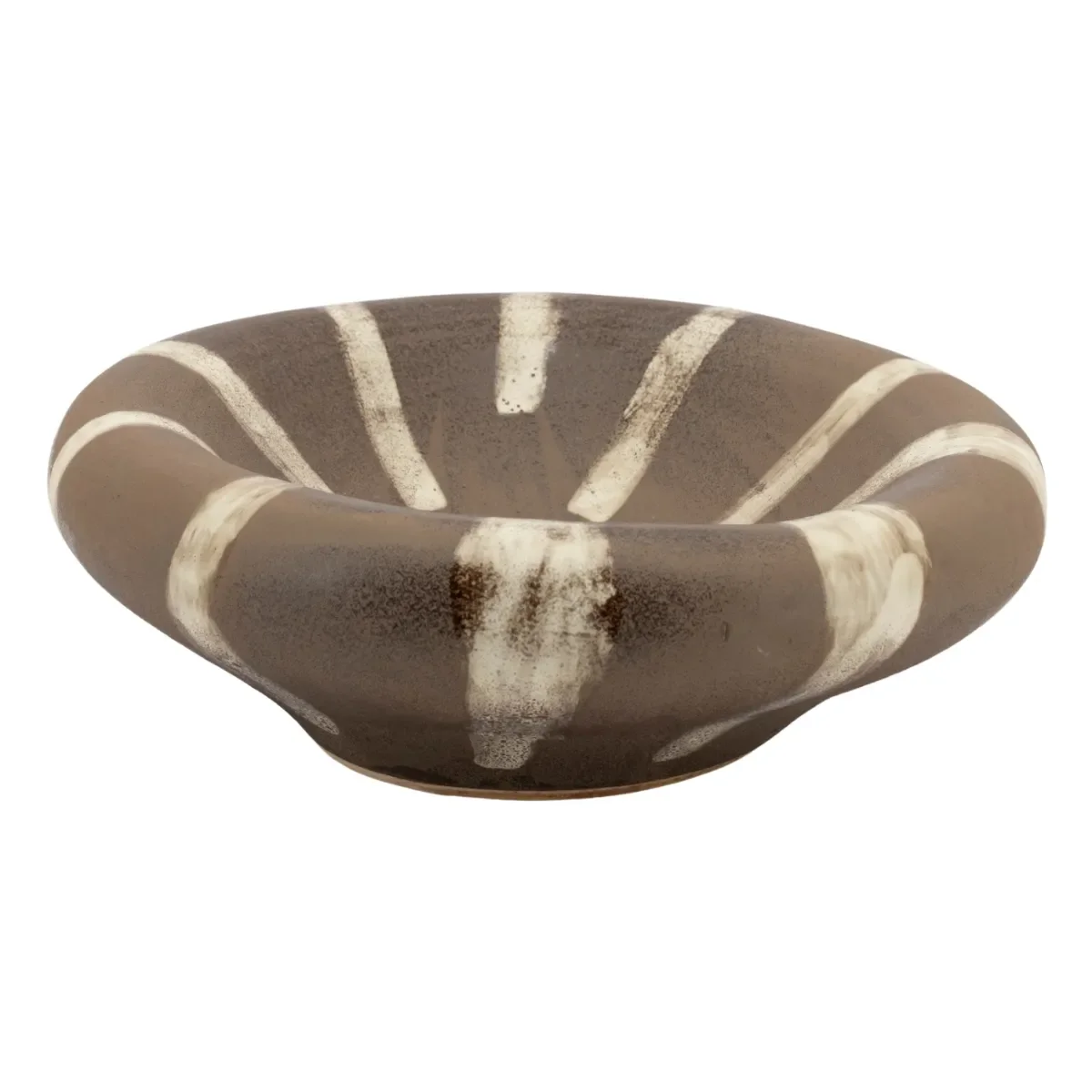 Zen large Bowl 37,5x37,5x12,5 cm Stoneware Multicolour