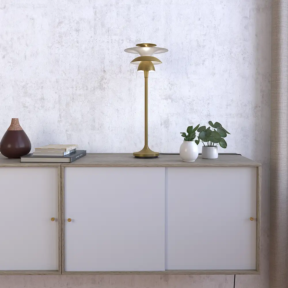 Picasso table lamp 460 mm Antique brass