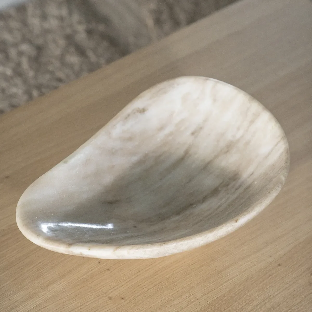 Marble Bowl Grigio L 43 cm