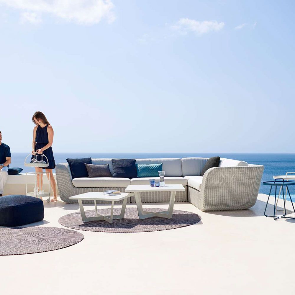 Divine Stool 55X55 Cm Blue