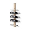Mazzi Wine rack 5 bottles White oiled Oak /Sanded steel