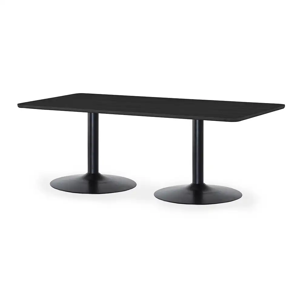 Davis dining table 100x210 cm black